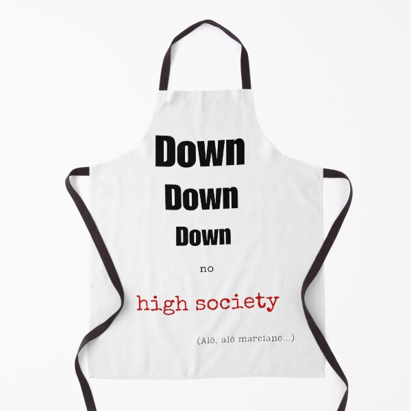 Item preview, Alô Alô Marciano Inspired - Down no High Society Protest Art designed and sold by goldenbrown09.