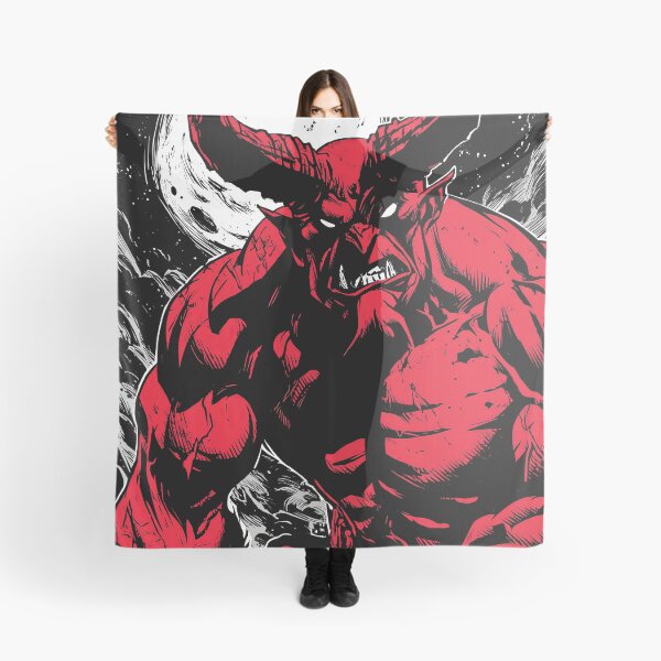 Item preview, The Obsidian-Horned Beast designed and sold by Retro Type.