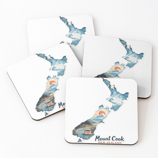 Item preview, Mt Cook New Zealand designed and sold by erkinmaddison.