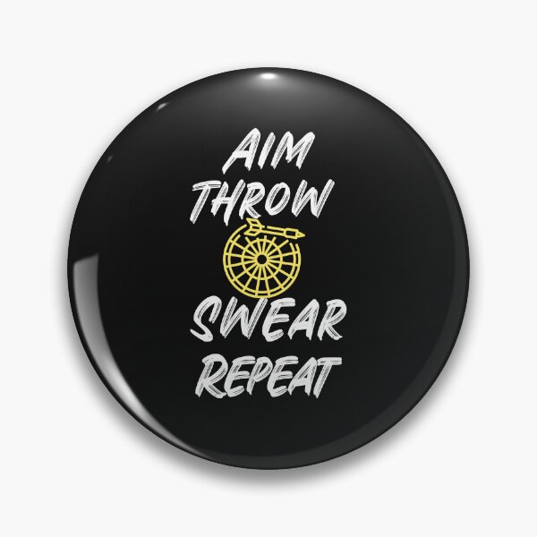 Item preview, Darts Aim Throw Swear Repeat designed and sold by Farmon52nd.