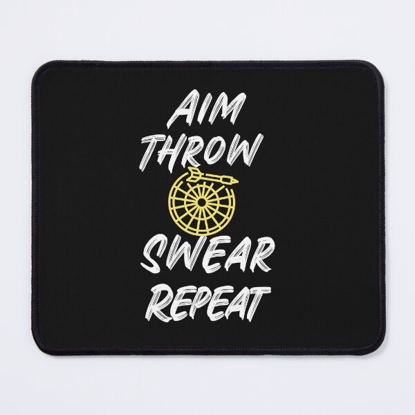 Item preview, Darts Aim Throw Swear Repeat designed and sold by Farmon52nd.
