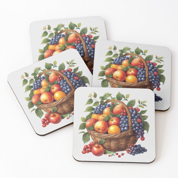 Item preview, Garden Vegetable and Fruits Basket Sticker, Fresh Farm Produce, Garden Magnets   designed and sold by colorleafz.
