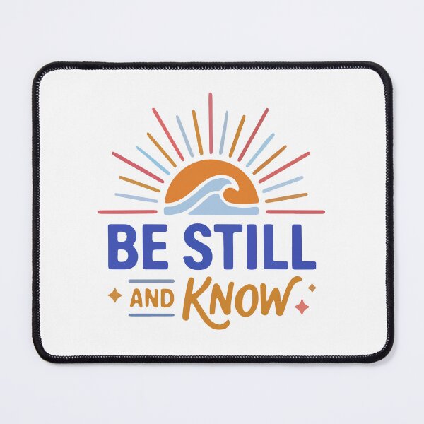 Item preview, Be Still and Know Psalm 46:10 Christian Faith Sunset designed and sold by stylishdzign.
