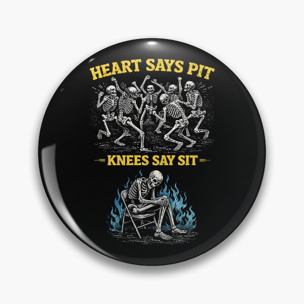 Item preview, Heart Says Pit Knees Say Sit designed and sold by JODYSMORGAN.