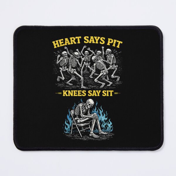 Item preview, Heart Says Pit Knees Say Sit designed and sold by JODYSMORGAN.