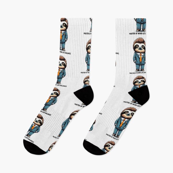 Item preview, Work Life Balance Sloth – Funny Office Humor Design designed and sold by CyfroweMysli.