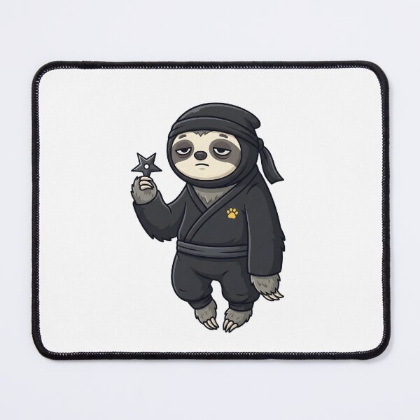 Item preview, The World’s Slowest Ninja Sloth designed and sold by Kvarny.