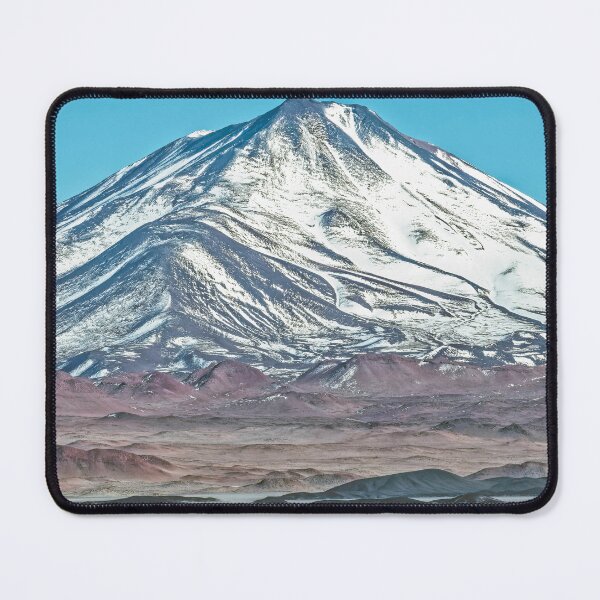 Item preview, Snowy Aracar Volcano Argentine Puna Jujuy Salta designed and sold by Keltoi-art.