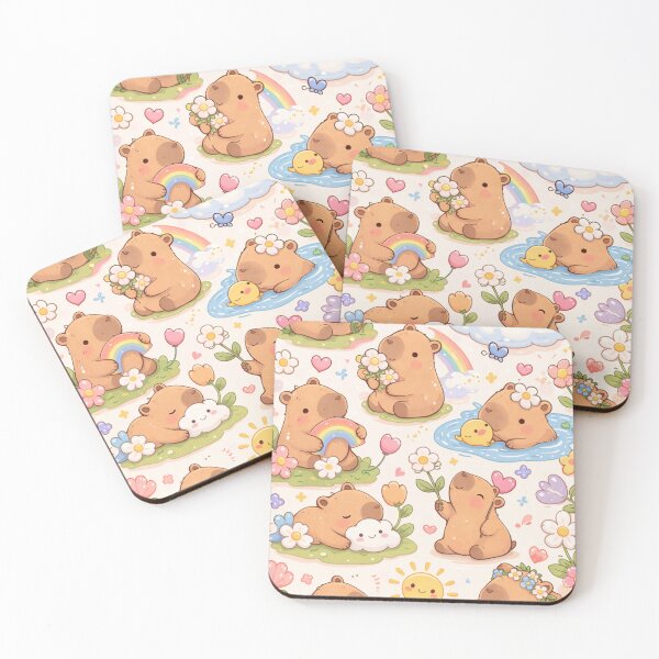 Item preview, Spring Capybara  designed and sold by KZClassic.