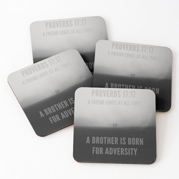 Item preview, Proverbs 17:17 designed and sold by Undonemadenew.
