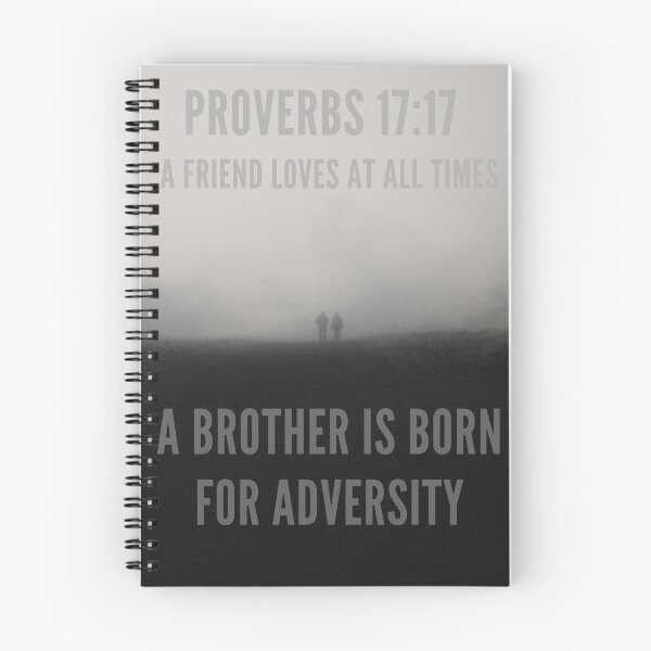 Item preview, Proverbs 17:17 designed and sold by Undonemadenew.