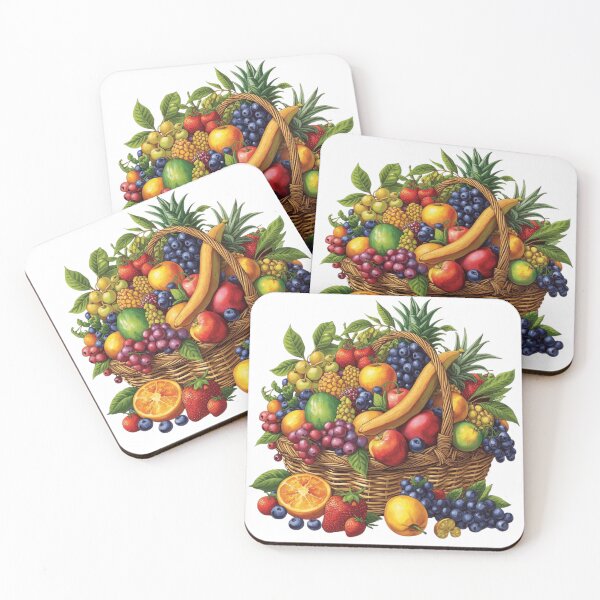 Item preview, Garden Vegetable Basket Sticker, Fresh Farm Fruit Produce, Garden Magnets   designed and sold by colorleafz.