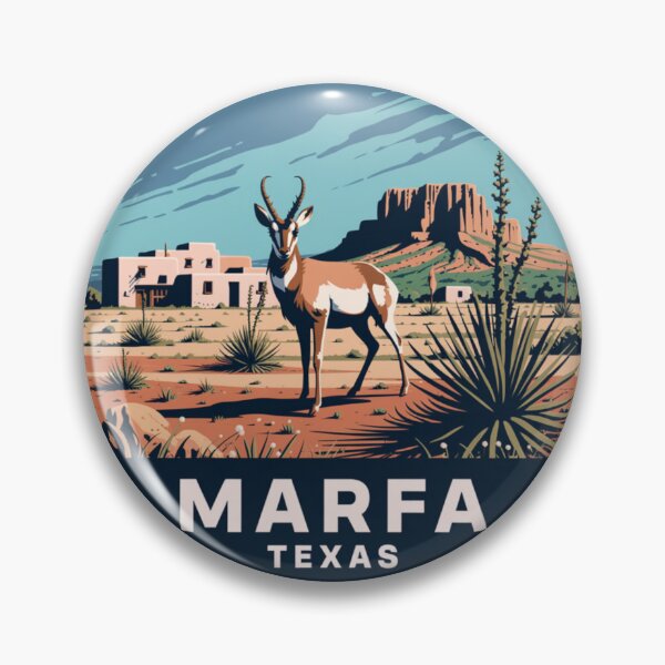 Item preview, Marfa Texas Desert Wildlife: Southwestern Landscape designed and sold by CircinusStore.