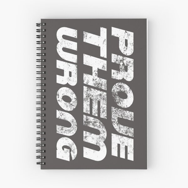 Item preview, Prove them Wrong designed and sold by GoMerchBubble.
