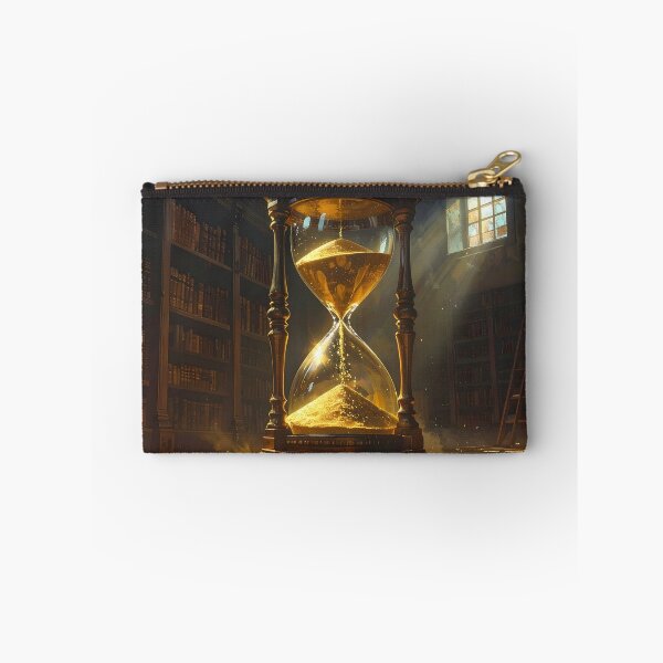 Item preview, Giant Hourglass — Time Magic and Ancient Books designed and sold by Schoenenwald - Illustrations Uniques et Originales.
