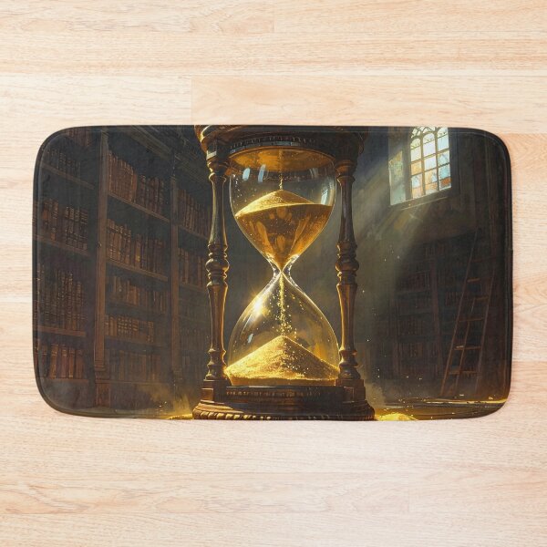 Item preview, Giant Hourglass — Time Magic and Ancient Books designed and sold by Schoenenwald - Illustrations Uniques et Originales.