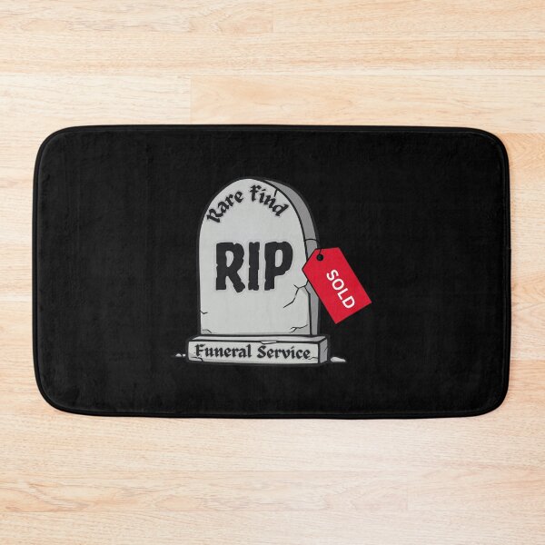 Item preview, Rare Find RIP Tombstone Sold Tag Dark Humor Gothic Graphic designed and sold by MotivaChic.