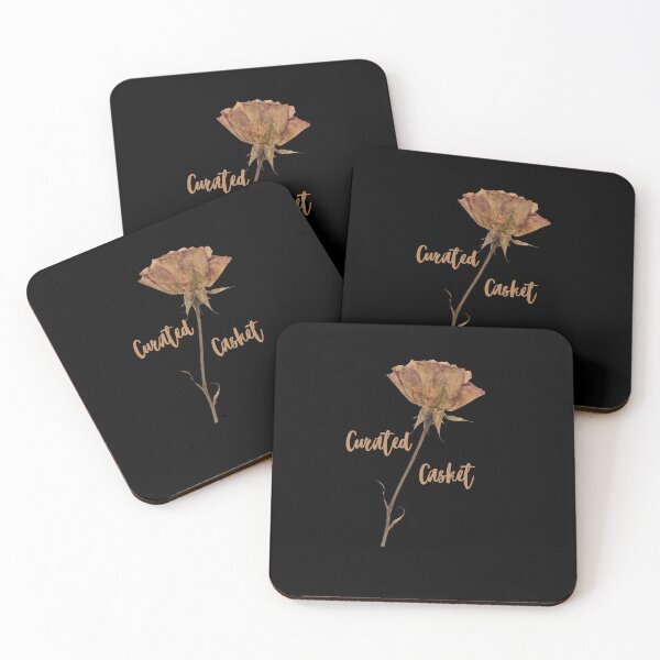 Item preview, Curated Casket Dried Rose Vintage Dark Academia Aesthetic Floral designed and sold by MotivaChic.