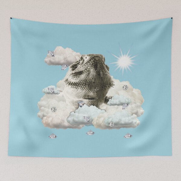 Item preview, Cute Lizard In The Sky With Diamonds designed and sold by DizzyButterfly.