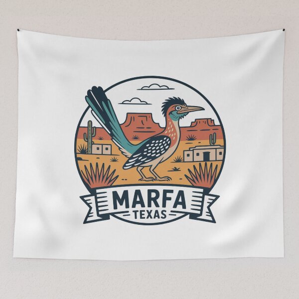 Item preview, Marfa Texas Roadrunner: Southwestern designed and sold by CircinusStore.