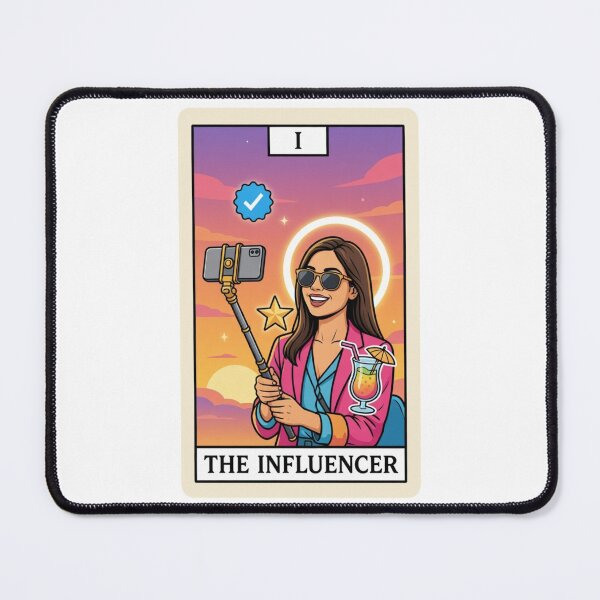 Item preview, The Influencer Tarot Card I Social Media designed and sold by octozap.