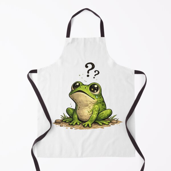 Item preview, A perplexed frog under a starry sky designed and sold by FroggyOnly.