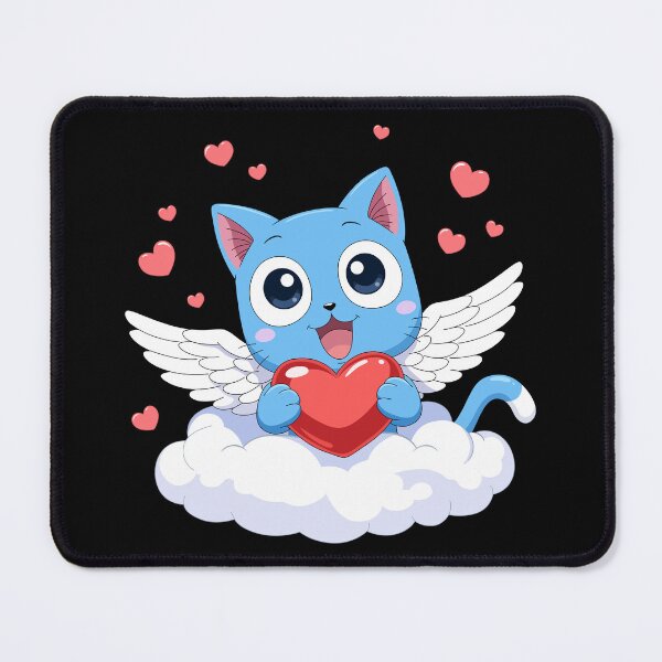 Item preview, Happy cupid cat spreading love designed and sold by ProjetF.