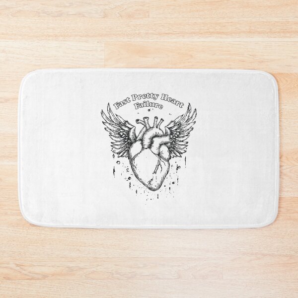Item preview, Fast Pretty Heart Failure Anatomical Winged Heart Grunge Aesthetic designed and sold by MotivaChic.