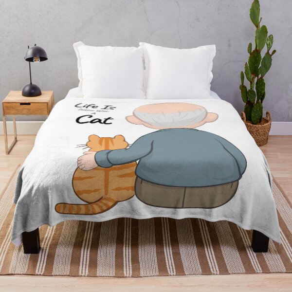 Item preview, Life Is Better With A Cat. designed and sold by Dinasshop.