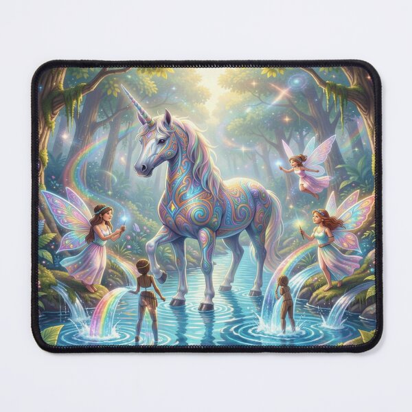 Artikelvorschau, Mystic Forest Unicorns – Enchanted Light & Fantasy Magic entworfen und verkauft von FotoworldEdel.
