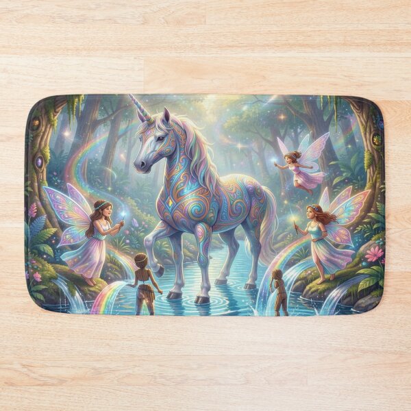 Item preview, Mystic Forest Unicorns – Enchanted Light & Fantasy Magic designed and sold by FotoworldEdel.