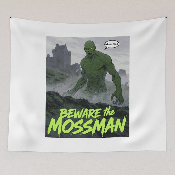 Item preview, Beware The Mossman Print designed and sold by Lichentroupe63.