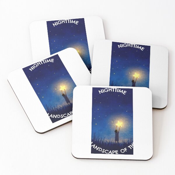 Item preview, Night Time Is the Landscape of the Soul Shirt – Poetic Night Aesthetic Graphic Tee designed and sold by Gerontar.