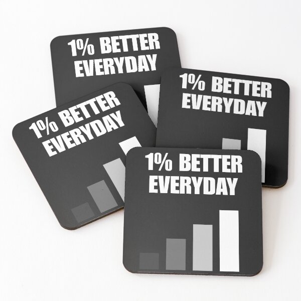 Item preview, 1% better every day designed and sold by LayersDesign.