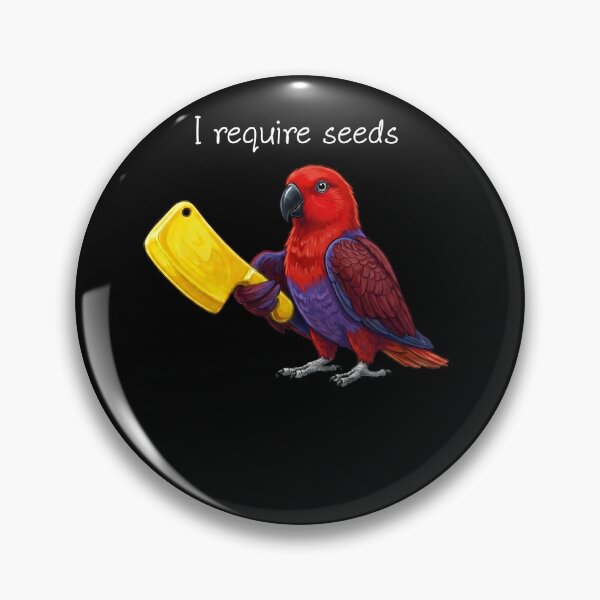 Item preview, Funny Red Eclectus Parrot Require Seeds Bird Lover designed and sold by TerryConnells.