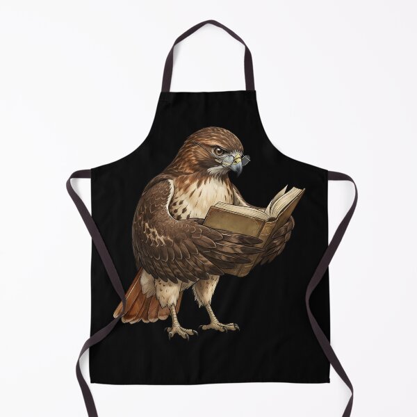 Item preview, Funny Red-tailed Hawk Reading Book Bird Lover Birding designed and sold by TerryConnells.