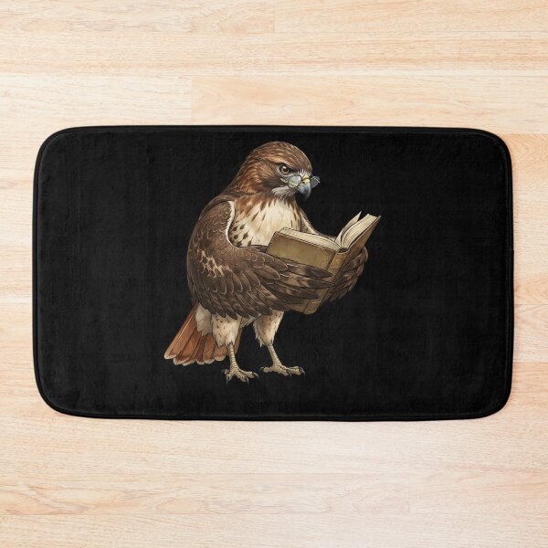 Item preview, Funny Red-tailed Hawk Reading Book Bird Lover Birding designed and sold by TerryConnells.