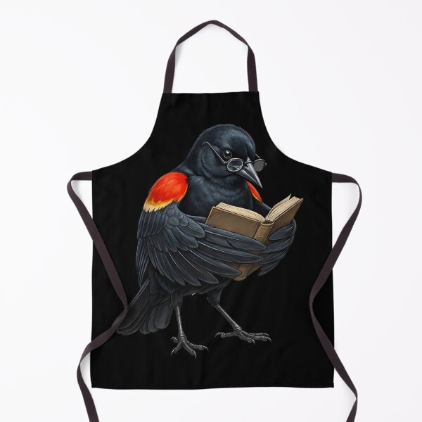 Item preview, Funny Red-winged Blackbird Reading Book Bird Lover Birding designed and sold by TerryConnells.