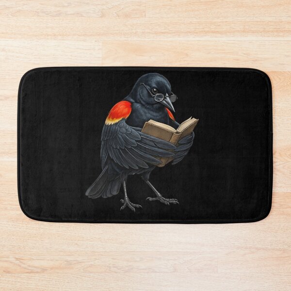 Item preview, Funny Red-winged Blackbird Reading Book Bird Lover Birding designed and sold by TerryConnells.