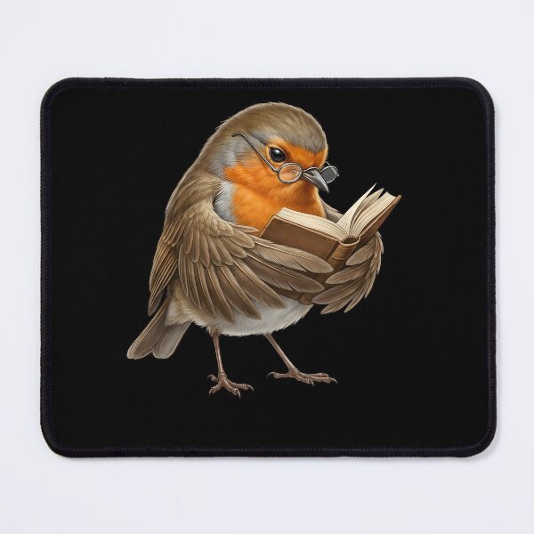 Item preview, Funny Robin Reading Book Bird Lover Birding designed and sold by TerryConnells.