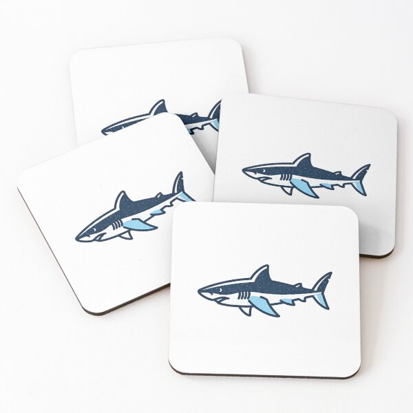 Item preview, A shark with a galaxy patterned body swimming in the ocean designed and sold by VerizalShop.