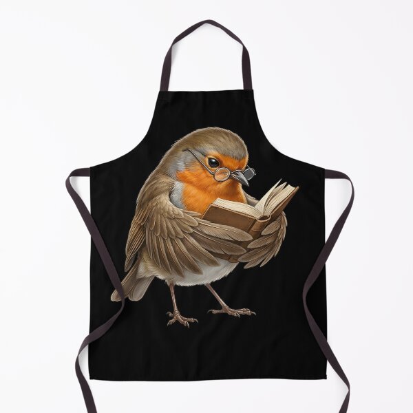 Item preview, Funny Robin Reading Book Bird Lover Birding designed and sold by TerryConnells.
