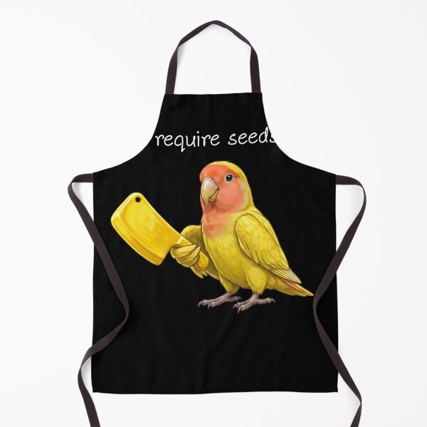 Item preview, Funny Rosy Faced Yellow Lovebird Parrot Require Seeds Bird Lover designed and sold by TerryConnells.