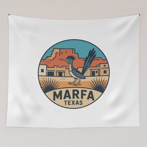 Item preview, Marfa Texas Roadrunner: Southwestern Desert  designed and sold by CircinusStore.
