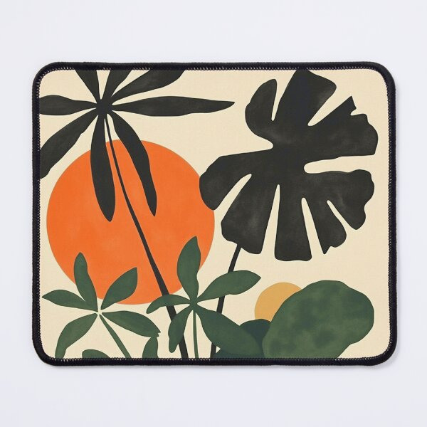 Item preview, Terracotta Sun Botanical Silhouettes designed and sold by trajeado14.