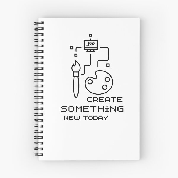Item preview, Create Something New Today Creative Developer Artist Inspiration Motivation designed and sold by Yassine Line Studio.