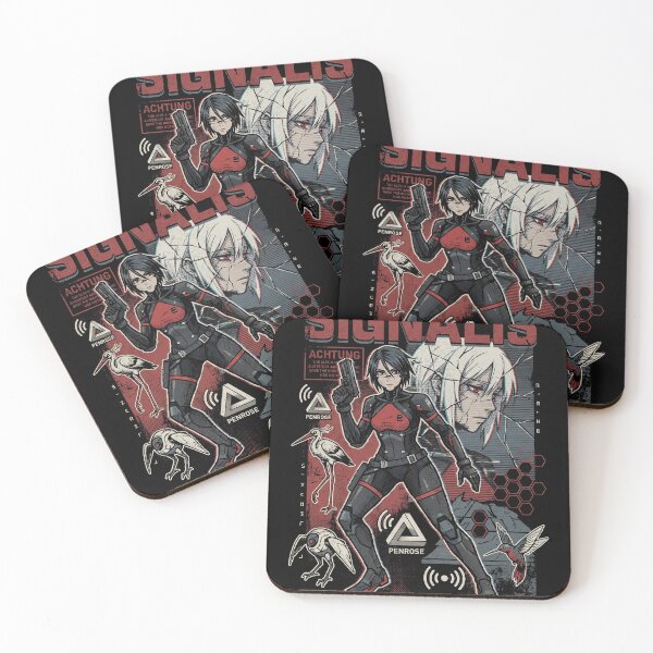 Item preview, Signalis Elster Ariane Black Red Palette Forbidden Embrace Icon designed and sold by Senpaiwaves.