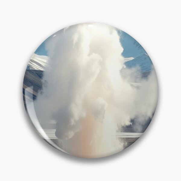 Item preview, Powerful Steam Geyser in Snowy Highlands designed and sold by Vida e Arte.
