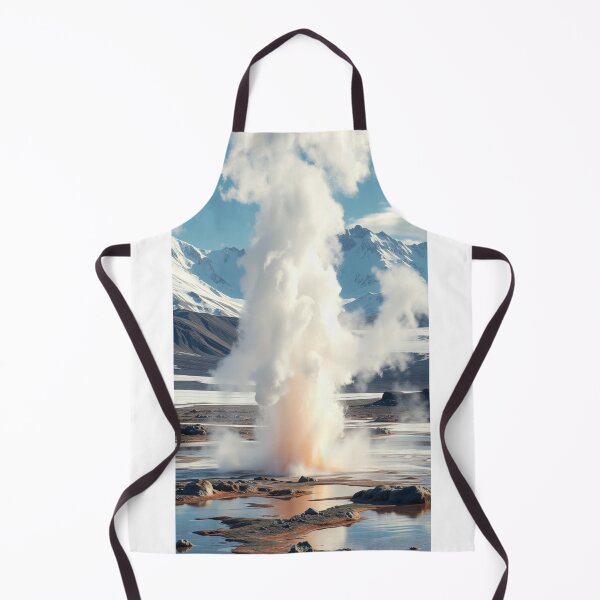 Item preview, Powerful Steam Geyser in Snowy Highlands designed and sold by Vida e Arte.