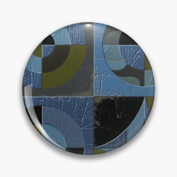 Item preview, circular dialogue dark colorful circle geometric abstract design designed and sold by SmashingDeals.